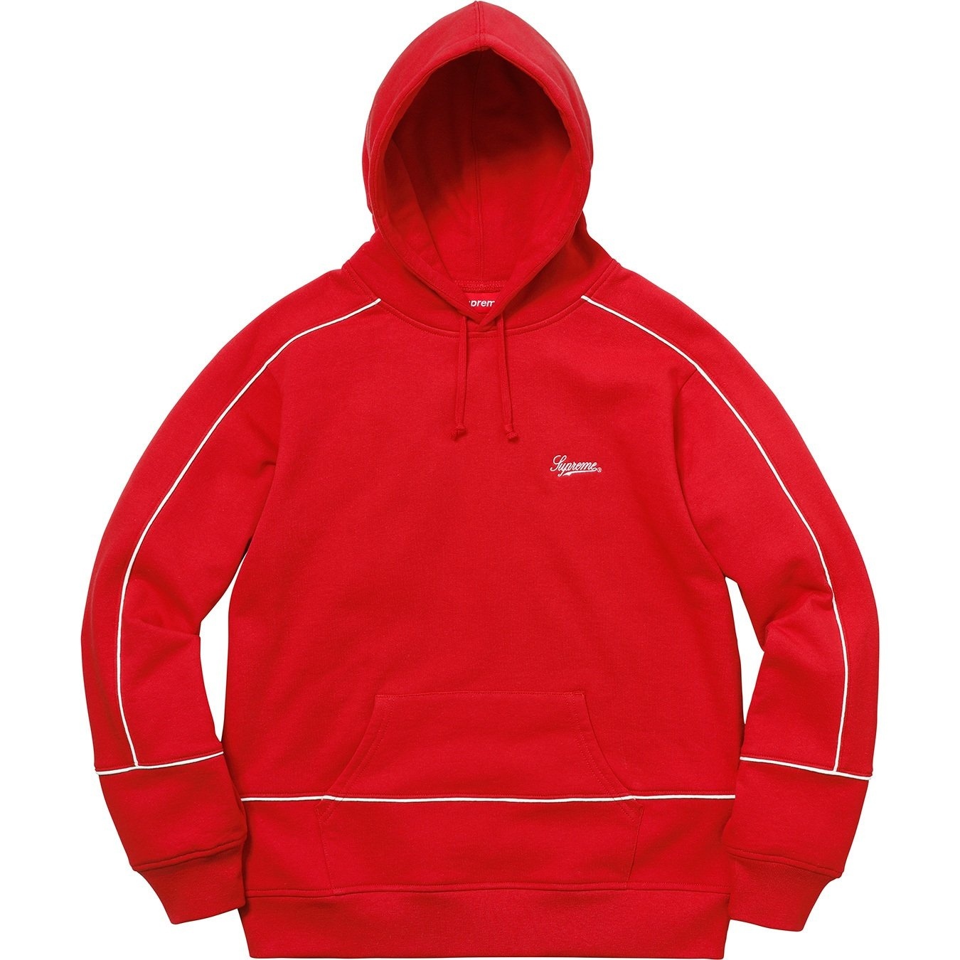 Piping Hooded Sweatshirt view 7